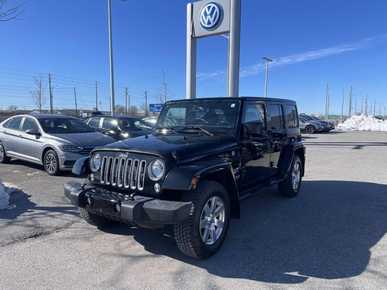 Used 2017 Jeep Wrangler Unlimited 3.6L Sahara! | MOONLIGHT MADNESS - MARCH 28TH for sale in Whitby, ON