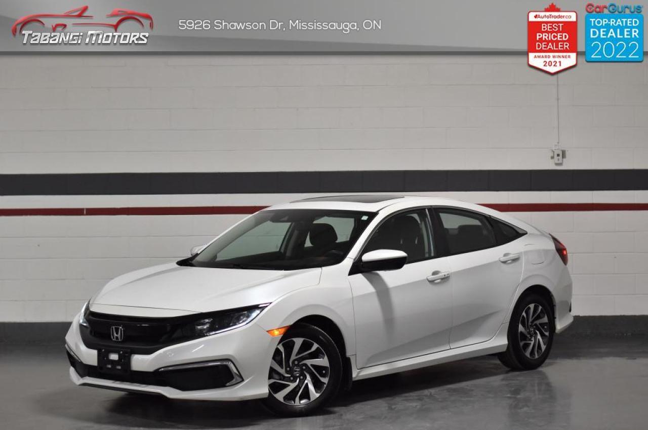 2020 Honda Civic EX  No Accident Carplay Lane Watch Sunroof Heated Seats