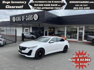 Used 2020 Cadillac CTS Premium luxury for sale in Langley, BC