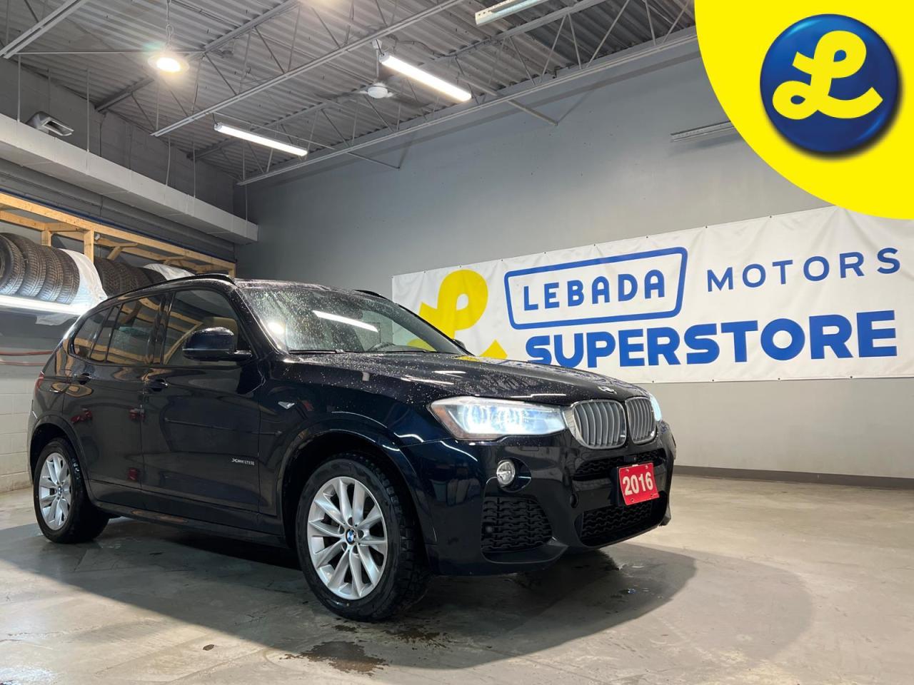 Used 2016 BMW X3 M-Sport Pack * X-Drive (AWD) * Back Up Camera * Navigation * Brown Heated Leather Seats * Panoramic Sunroof * M Sport Rims * Power Lift Gate * Front C for sale in Cambridge, ON