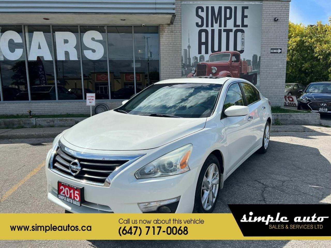 Used 2015 Nissan Altima 2.5 for sale in Mississauga, ON