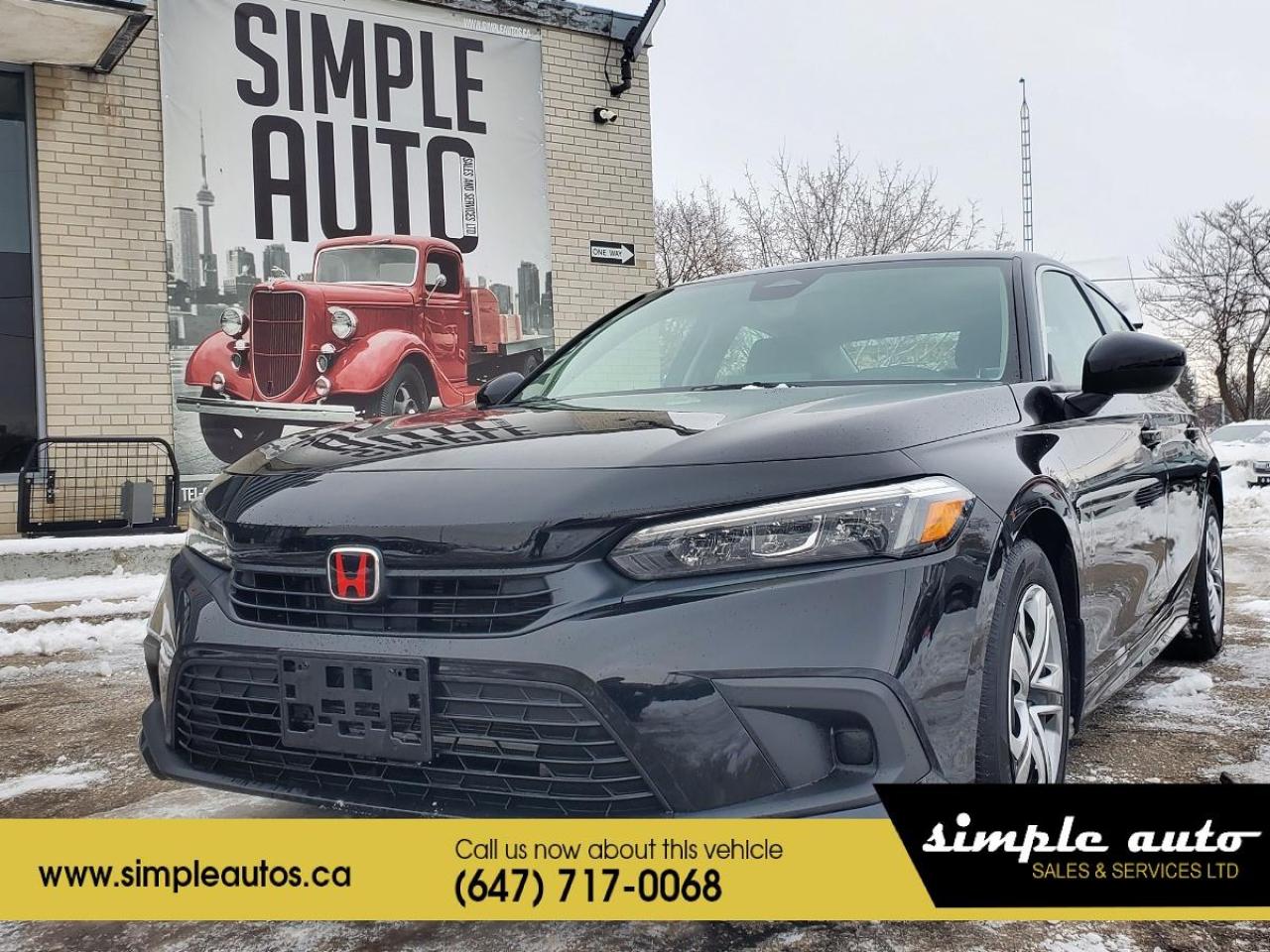 Used 2022 Honda Civic LX for sale in Mississauga, ON