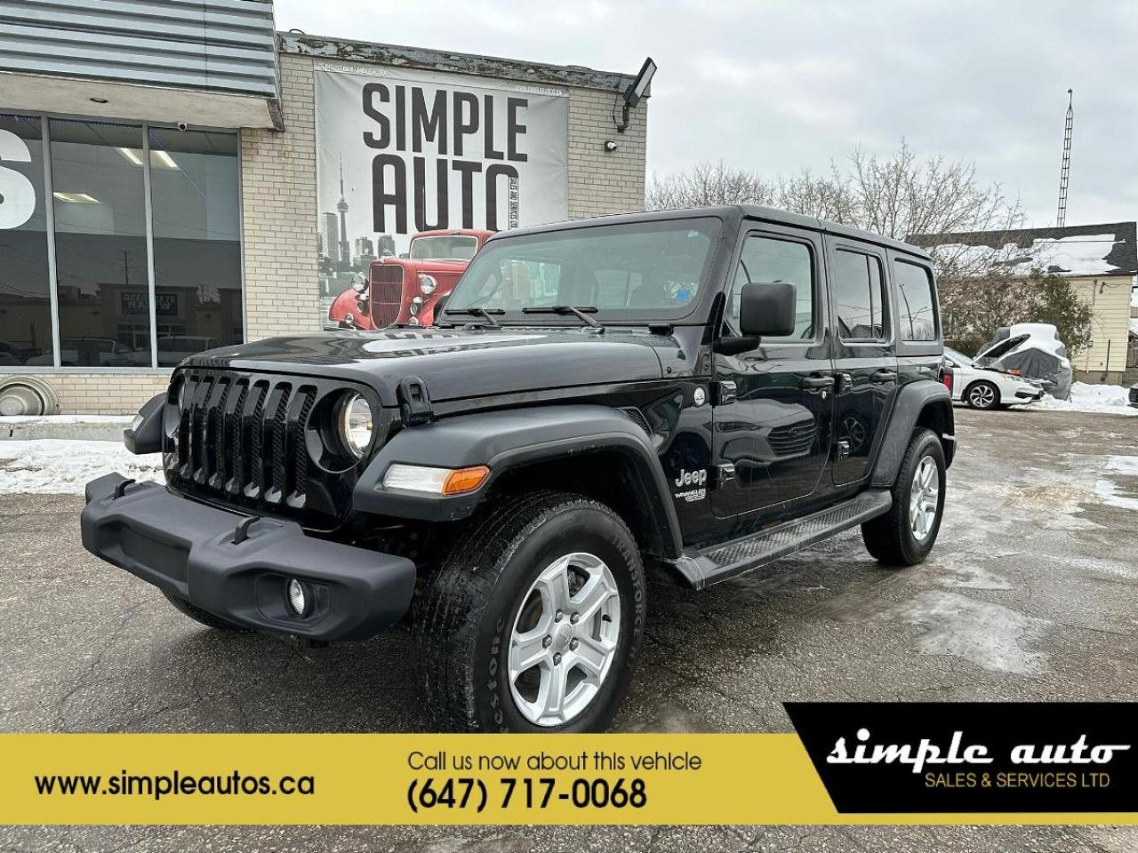 Used 2019 Jeep Wrangler SPORT for sale in Mississauga, ON