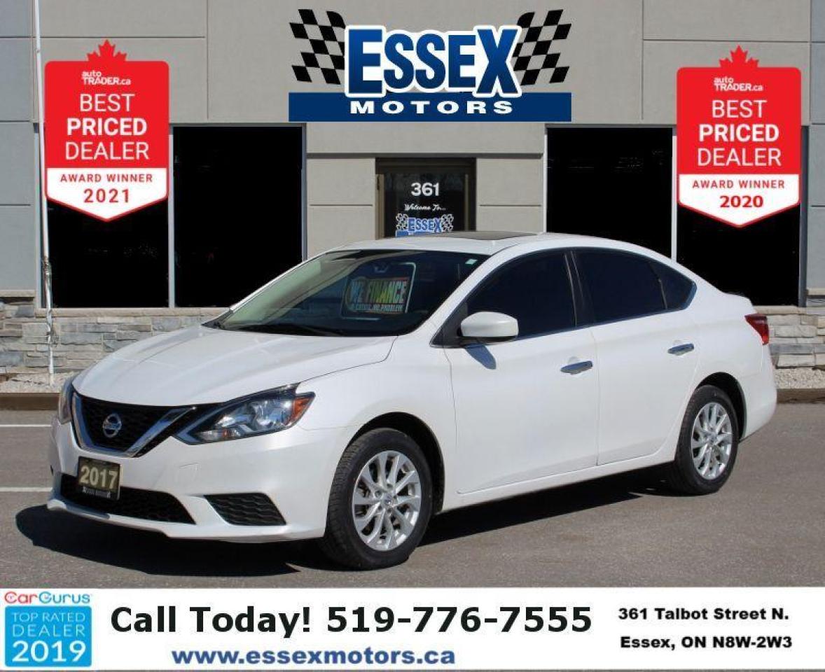 2017 Nissan Sentra SV*Heated Seats*Sun Roof*Bluetooth*Rear Cam*LowK's