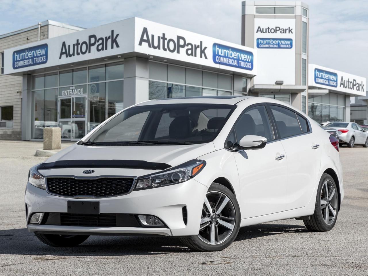 Used 2017 Kia Forte SX NAV | VENTED SEATS | SUNROOF | LEATHER | MEMORY SEAT for sale in Mississauga, ON