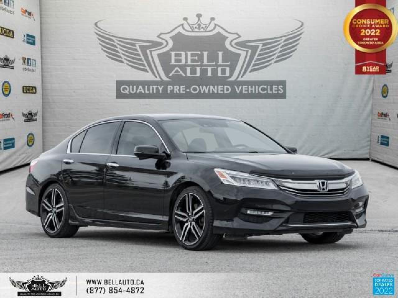 Used 2017 Honda Accord Sedan Touring, SOLD...SOLD...SOLD...NoAccident, BackUpCam, Navi, Sunroof, PushStart for sale in Toronto, ON