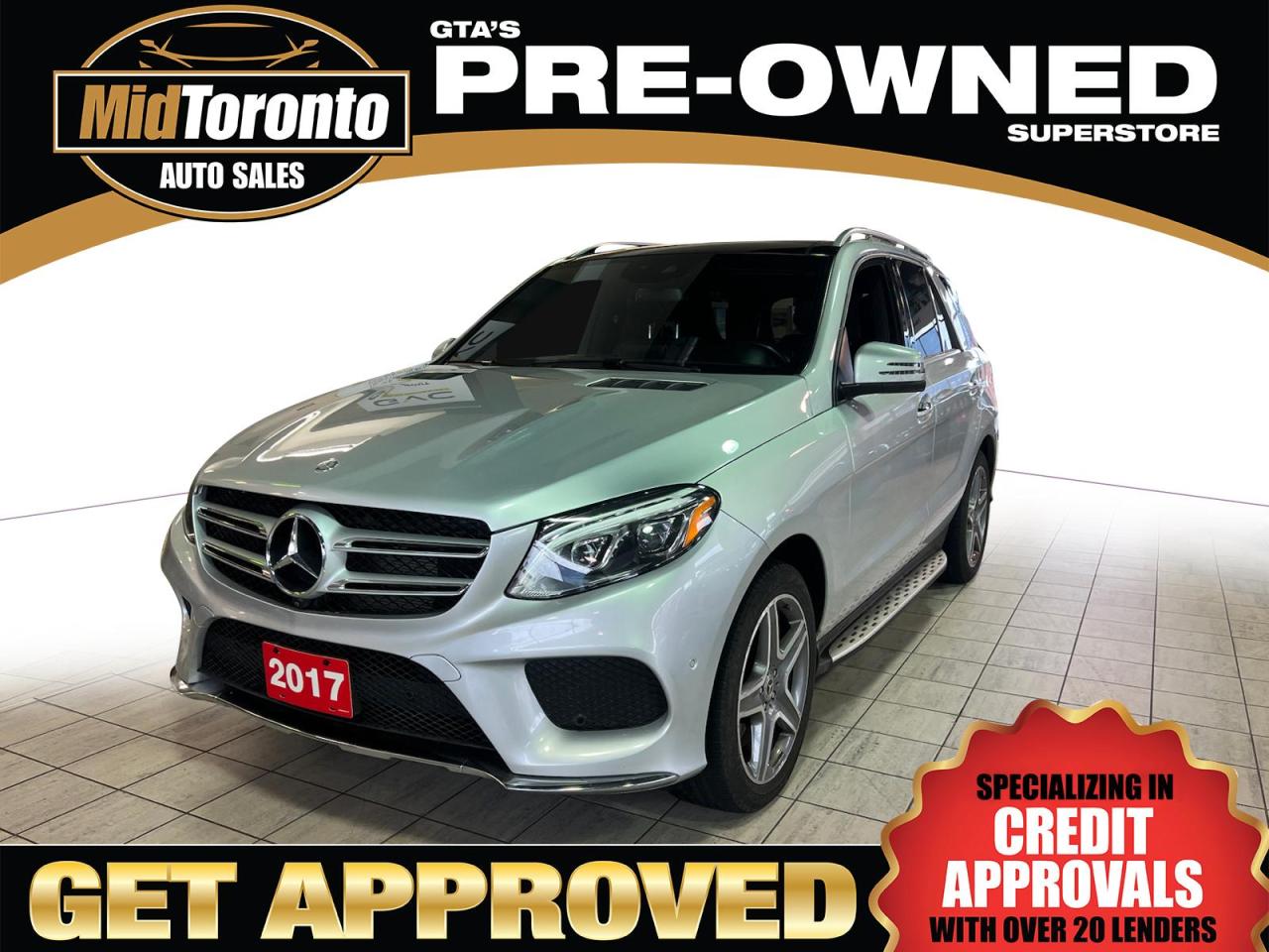 Used 2017 Mercedes-Benz GLE 400 - Panoramic Power Sun Roof - AMG Style Pack - Leather - Blind Spot Assist - Heated Steering Wheel for sale in North York, ON