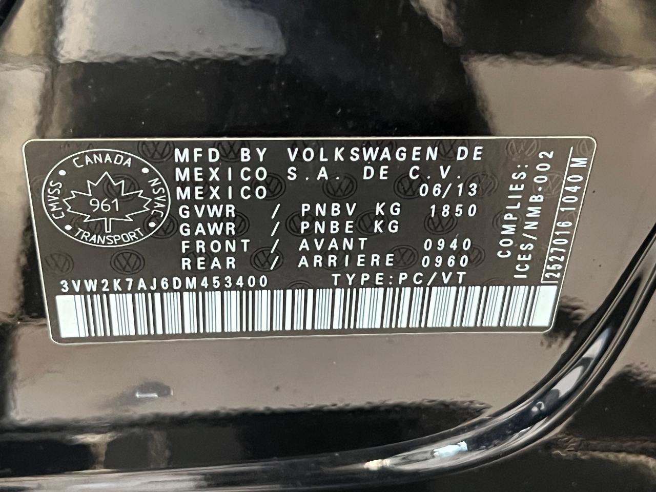 2013 Volkswagen Jetta Trendline+Heated Seats+A/C+Cruise+CLEAN CARFAX - Photo #37