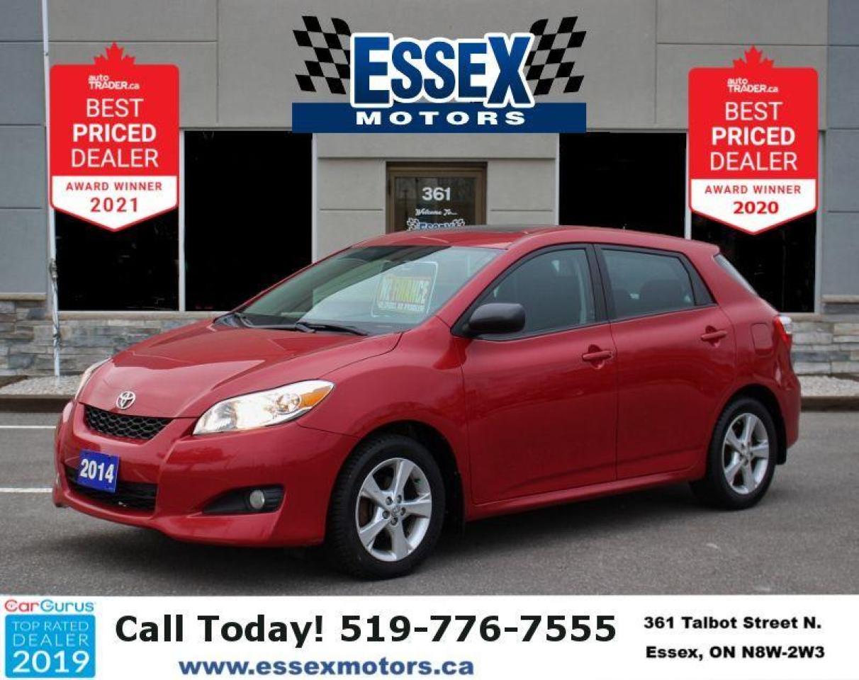 2014 Toyota Matrix Low K's*Sun Roof*Bluetooth*Hatchback*1.8L-4cyl