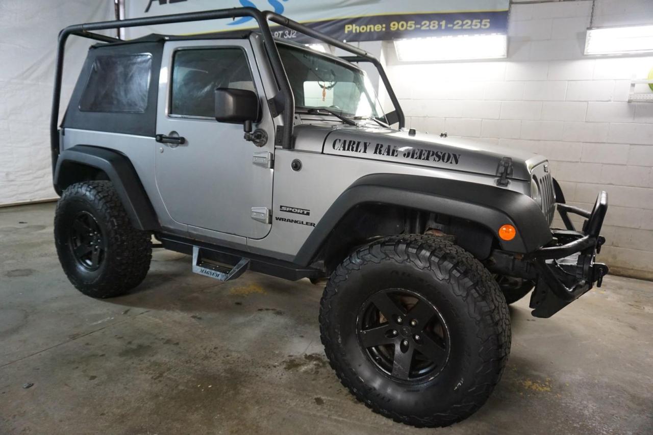 2014 Jeep Wrangler SPORT OFF-ROAD 4WD 3.6L UPGRADED 6SP MANUAL *FREE ACCIDENT* CERTIFIED CRUISE CONTROL ALLOYS