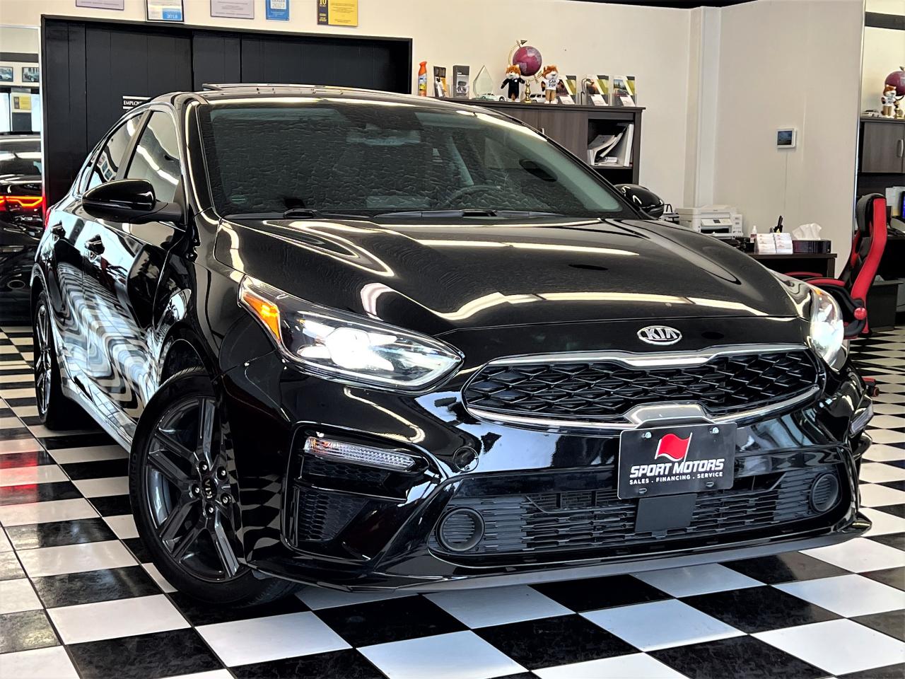 2021 Kia Forte EX Premium+Sunroof+Adaptive Cruise+CLEAN CARFAX Photo85
