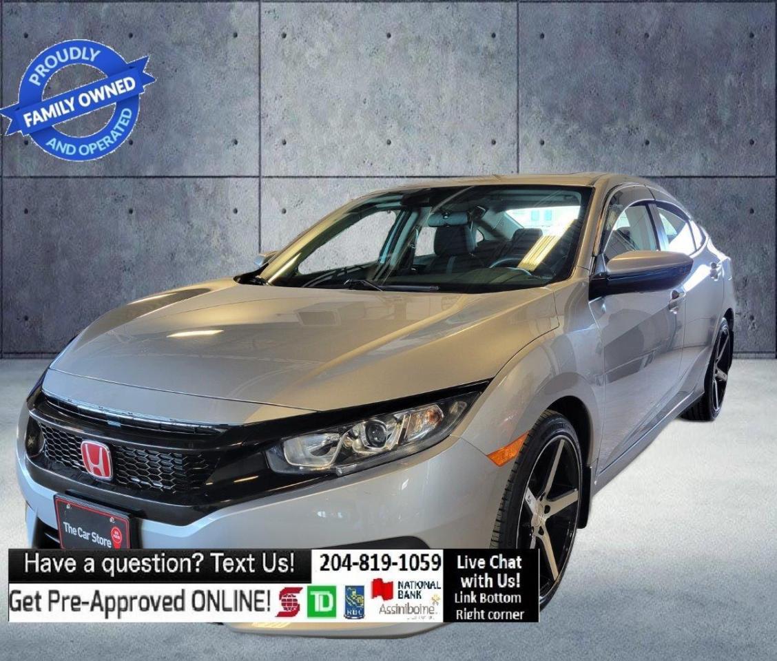 Used 2017 Honda Civic Sedan EX Sunroof honda sensing REAR CAM, REMOTE START for sale in Winnipeg, MB