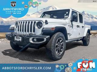 <br> <br>  You no longer have to decide between a Jeep and a truck with the Jeep Gladiator. <br> <br>Built with unmistakable Jeep styling and off-road capability and the capability and hauling power of a pickup truck, you get the best of both worlds with this incredible machine. Thanks to its unmistakable style, rugged off-road technology, and an exhilarating open air truck experience, this unique Jeep Gladiator is ready to change the 4X4 game.<br> <br> This bright white Regular Cab 4X4 pickup   has a 8 speed automatic transmission and is powered by a  285HP 3.6L V6 Cylinder Engine.<br> <br> Our Gladiators trim level is Overland. Stepping up to this Gladiator Overland is a great choice, as it comes standard with a manual Targa composite first-row sunroof, a 9-speaker Alpine premium audio setup, voice-activated navigation, dual-zone climate control, heavy-duty suspension, class III towing equipment with a trailer wiring harness and trailer sway control, undercarriage skid plates, a full-size spare with underbody storage, removable doors and windows, and a manual convertible top with fixed roll-over protection. This rugged truck also features great convenience features like proximity keyless entry with push button start, illuminated front and rear cupholders, two 12-volt DC and a 120-volt AC power outlets, and tons of storage space. Handling infotainment and connectivity duties is an 8.4-inch screen powered by Uconnect 4, and features Apple CarPlay, Android Auto, 4G LTE WiFi hotspot internet access, and streaming audio. This vehicle has been upgraded with the following features: Heated Seats, Spray In Bedliner, Led Lighting Group, Body Color 3-piece Hard Top. <br><br> View the original window sticker for this vehicle with this url <b><a href=http://www.chrysler.com/hostd/windowsticker/getWindowStickerPdf.do?vin=1C6HJTFG2PL536812 target=_blank>http://www.chrysler.com/hostd/windowsticker/getWindowStickerPdf.do?vin=1C6HJTFG2PL536812</a></b>.<br> <br/> Total  cash rebate of $6433 is reflected in the price.   5.99% financing for 96 months. <br> Buy this vehicle now for the lowest weekly payment of <b>$201.56</b> with $0 down for 96 months @ 5.99% APR O.A.C. ( taxes included, Plus applicable fees   ).  Incentives expire 2024-04-30.  See dealer for details. <br> <br>Abbotsford Chrysler, Dodge, Jeep, Ram LTD joined the family-owned Trotman Auto Group LTD in 2010. We are a BBB accredited pre-owned auto dealership.<br><br>Come take this vehicle for a test drive today and see for yourself why we are the dealership with the #1 customer satisfaction in the Fraser Valley.<br><br>Serving the Fraser Valley and our friends in Surrey, Langley and surrounding Lower Mainland areas. Abbotsford Chrysler, Dodge, Jeep, Ram LTD carry premium used cars, competitively priced for todays market. If you don not find what you are looking for in our inventory, just ask, and we will do our best to fulfill your needs. Drive down to the Abbotsford Auto Mall or view our inventory at https://www.abbotsfordchrysler.com/used/.<br><br>*All Sales are subject to Taxes and Fees. The second key, floor mats, and owners manual may not be available on all pre-owned vehicles.Documentation Fee $699.00, Fuel Surcharge: $179.00 (electric vehicles excluded), Finance Placement Fee: $500.00 (if applicable)<br> Come by and check out our fleet of 80+ used cars and trucks and 140+ new cars and trucks for sale in Abbotsford.  o~o