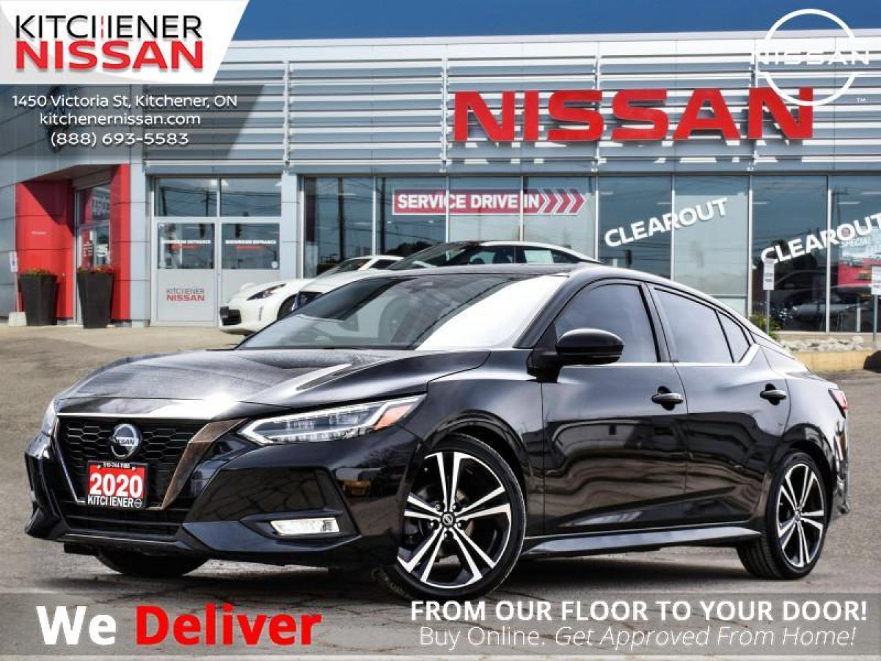 Used 2020 Nissan Sentra SR Premium  Tinted Windows....... for sale in Kitchener, ON
