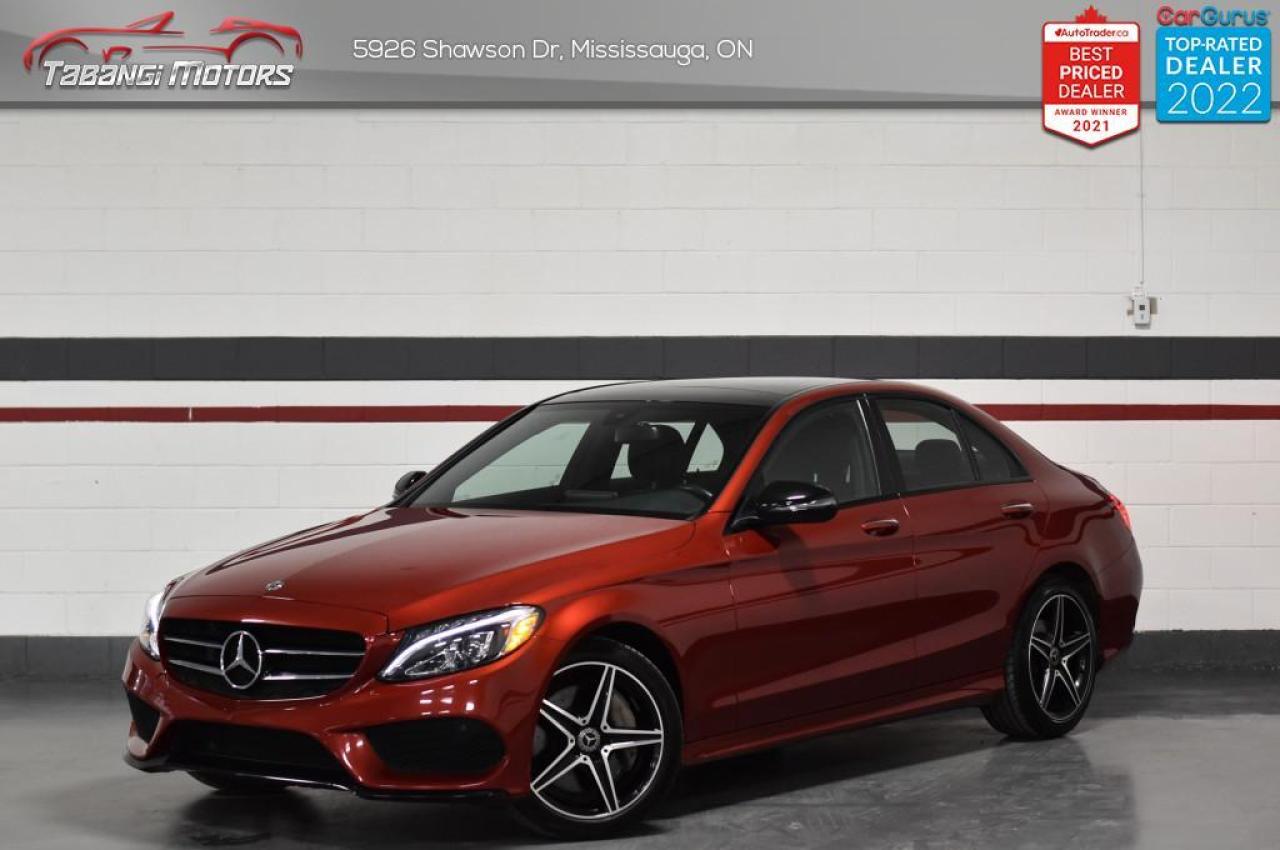 2018 Mercedes-Benz C-Class C300 4MATIC  No Accident AMG Night Pkg Panoramic Roof