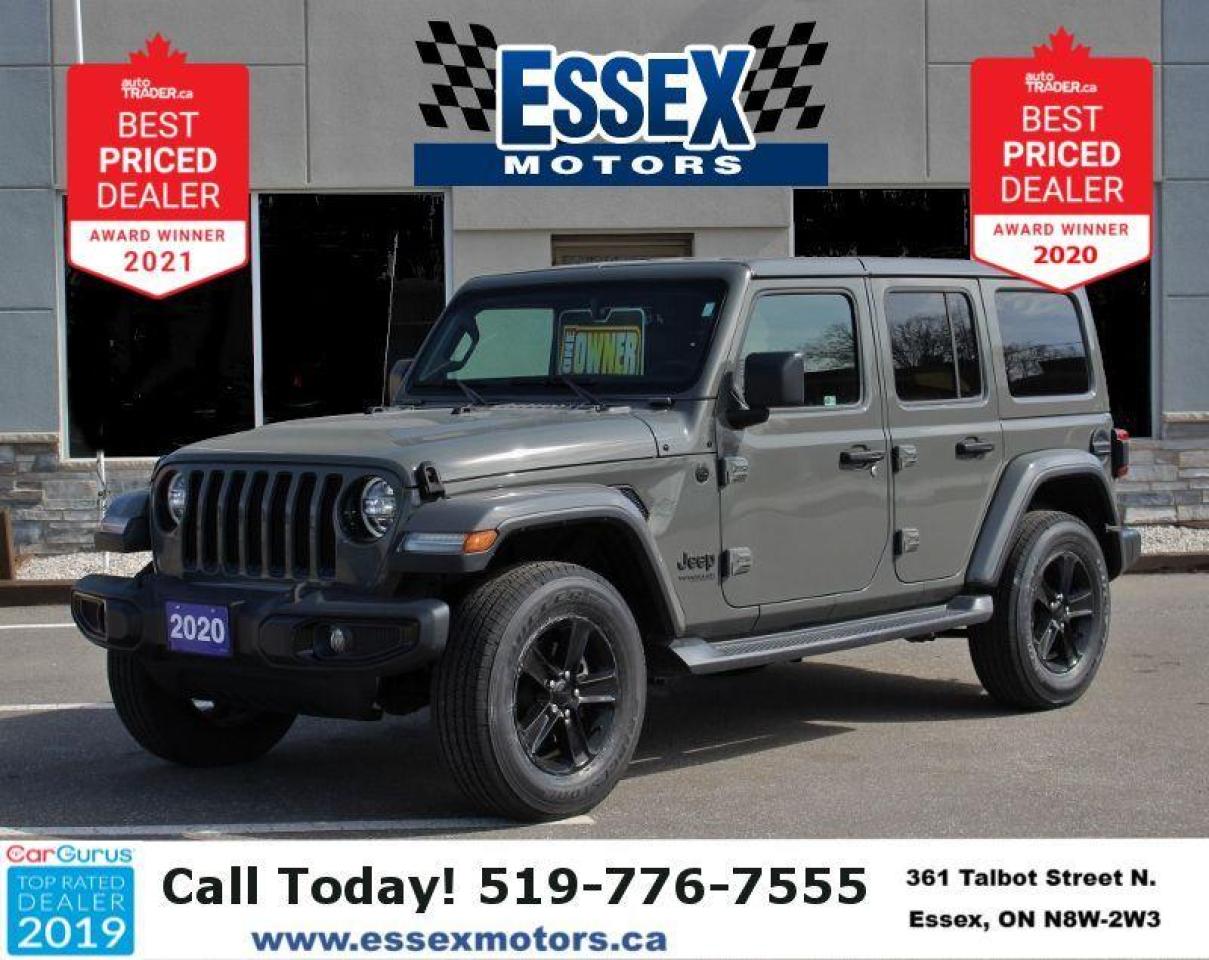 2020 Jeep Wrangler Sahara*4x4*Heated Leather*CarPlay*Rear Cam