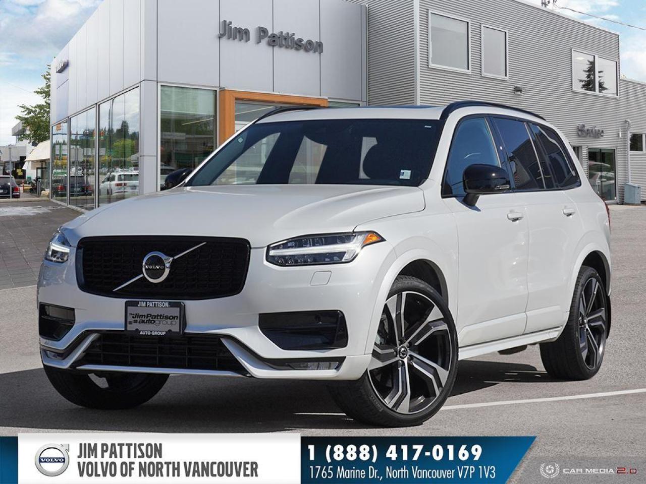 Used 2021 Volvo XC90 T6 R-Design - LOCAL - NO ACCIDENTS for sale in North Vancouver, BC