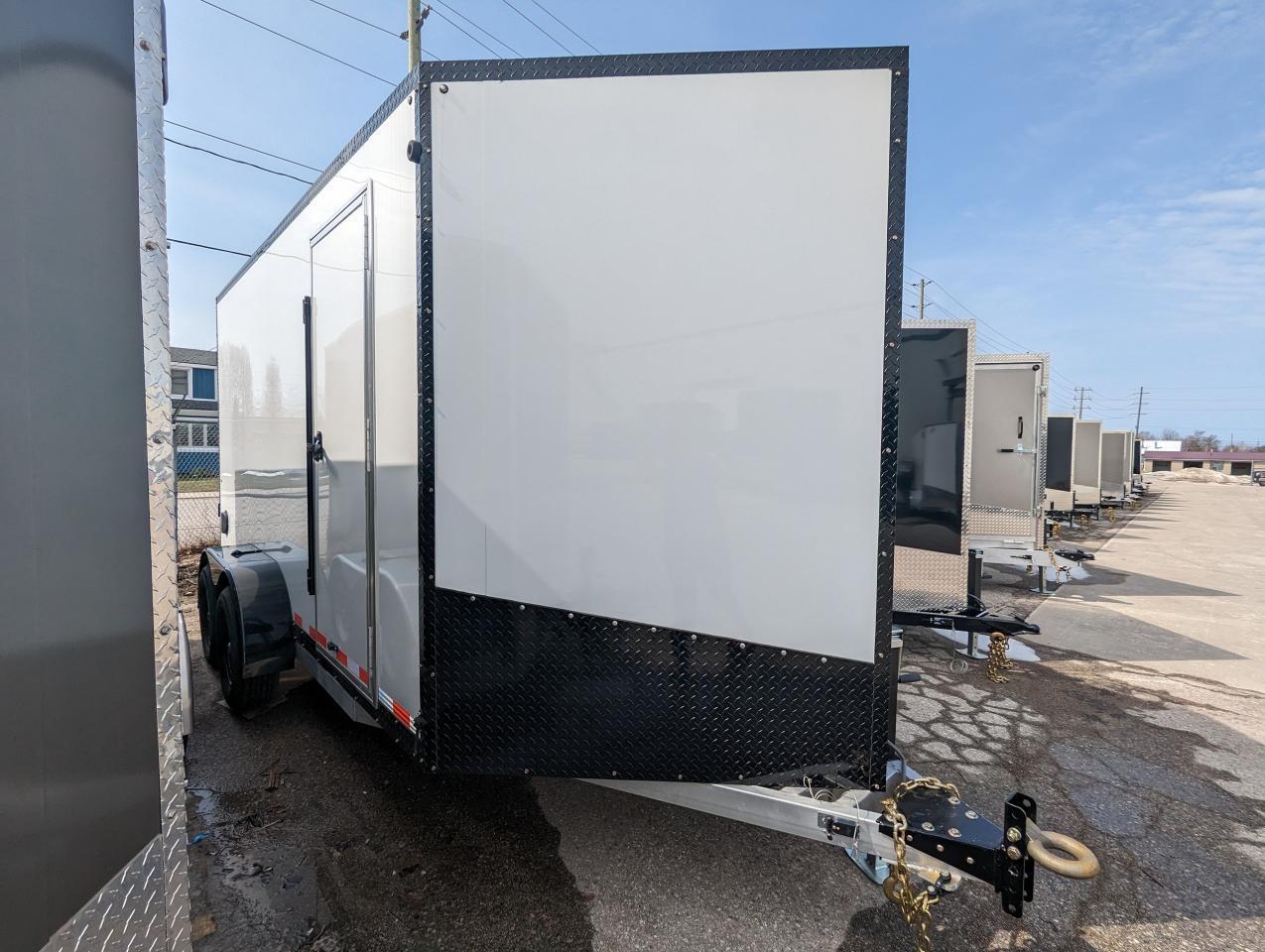 2022 Canadian Trailer Company 7x14 V Nose Cargo Trailer 