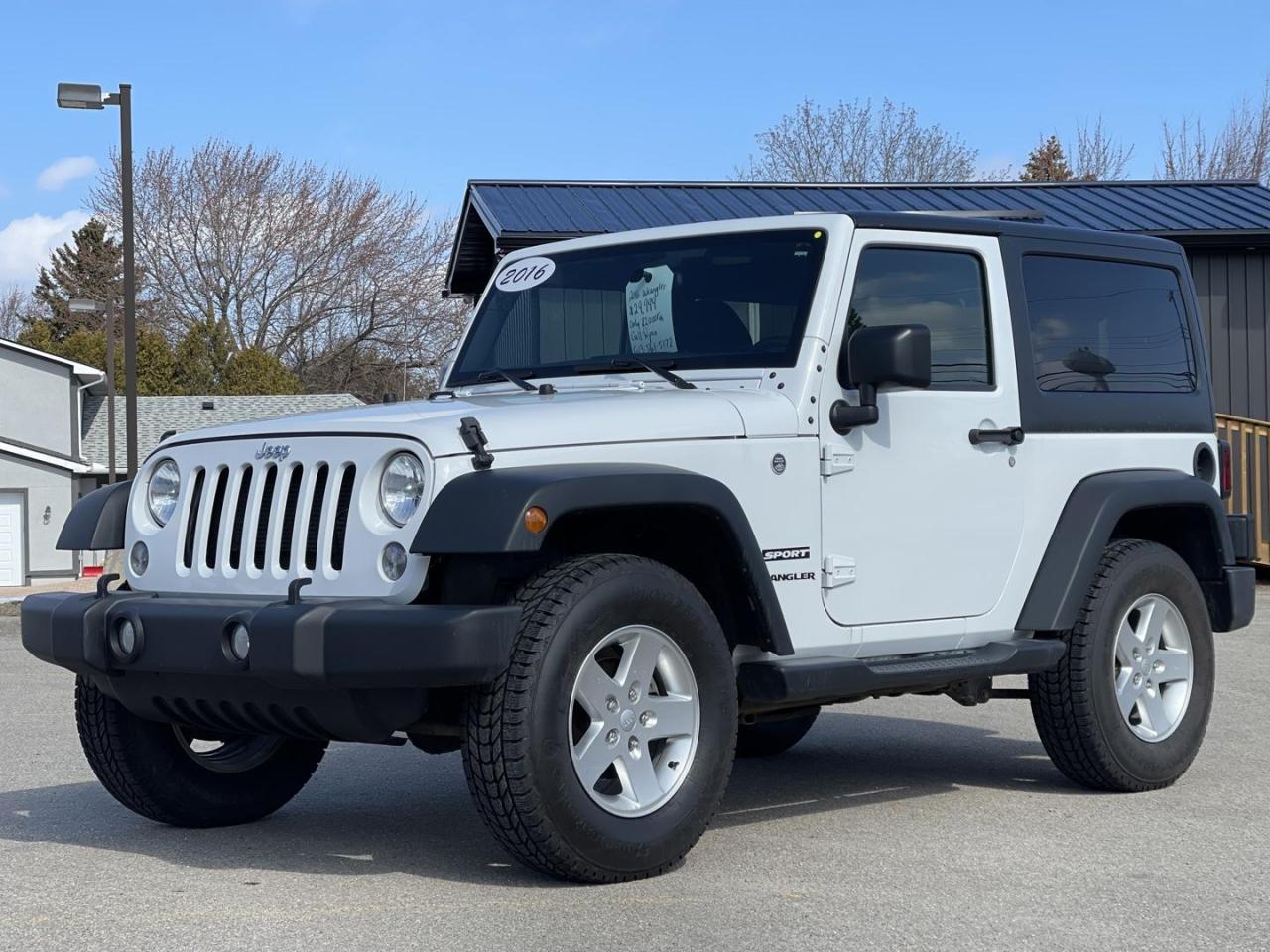 Used 2016 Jeep Wrangler Sport 4WD Heated seat, remote start for sale in Gananoque, ON