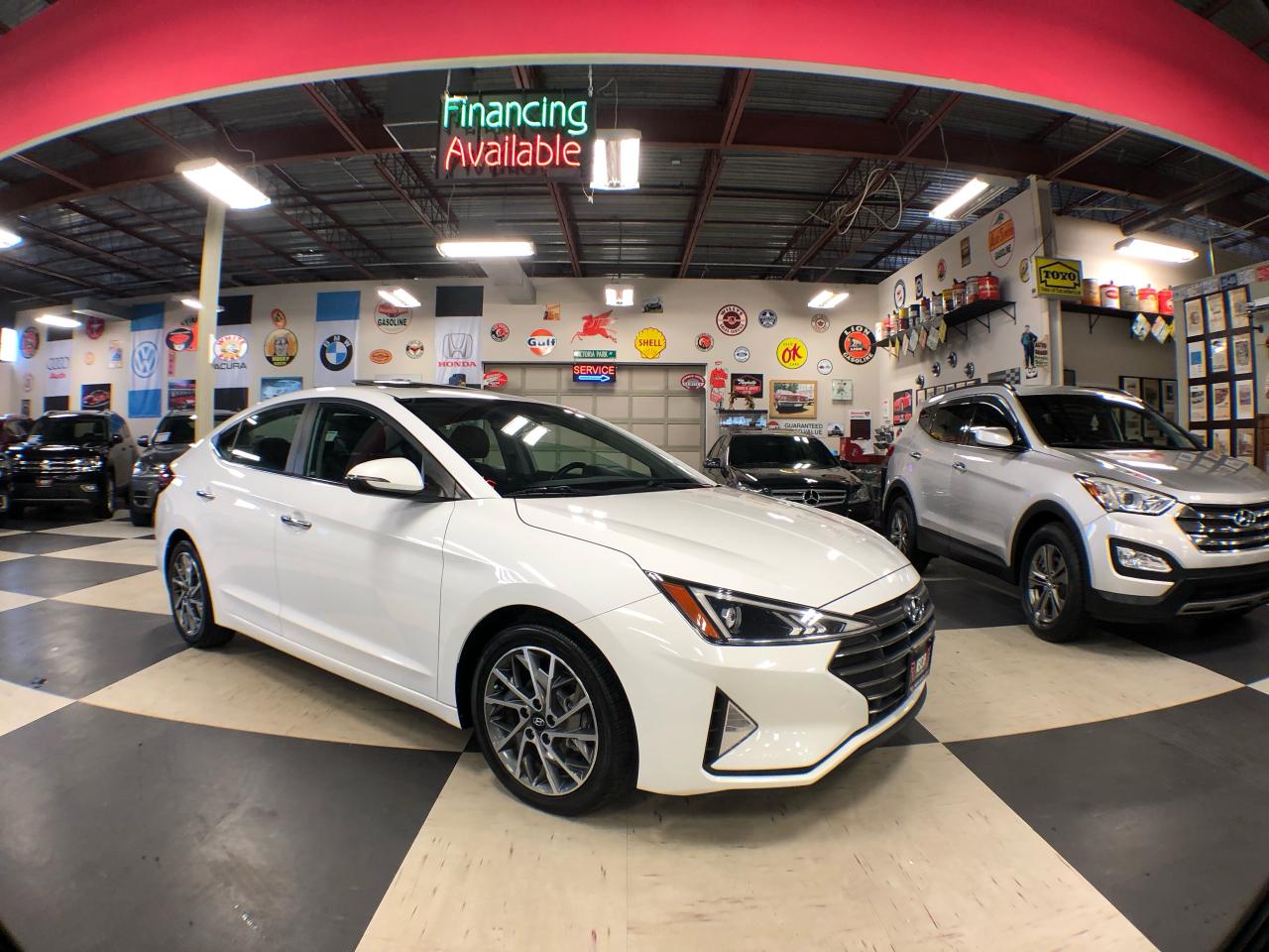 Used 2020 Hyundai Elantra LUXURY AUT0 LEATHER SUNROOF B/SPOT L/ASSIST CAMERA for sale in North York, ON