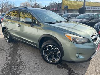 Used 2014 Subaru XV Crosstrek Limited/NAVI/CAMERA/LEATHER/ROOF/LOADED/ALLOYS for sale in Scarborough, ON