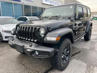 Used 2022 Jeep Wrangler Unlimited Sport NAVIGATION|CAMERA|REMOTE STARTER|LOW KMS for sale in Concord, ON