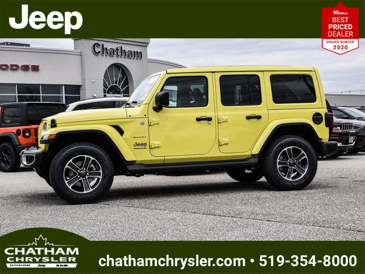 New 2023 Jeep Wrangler Sahara for sale in Chatham, ON
