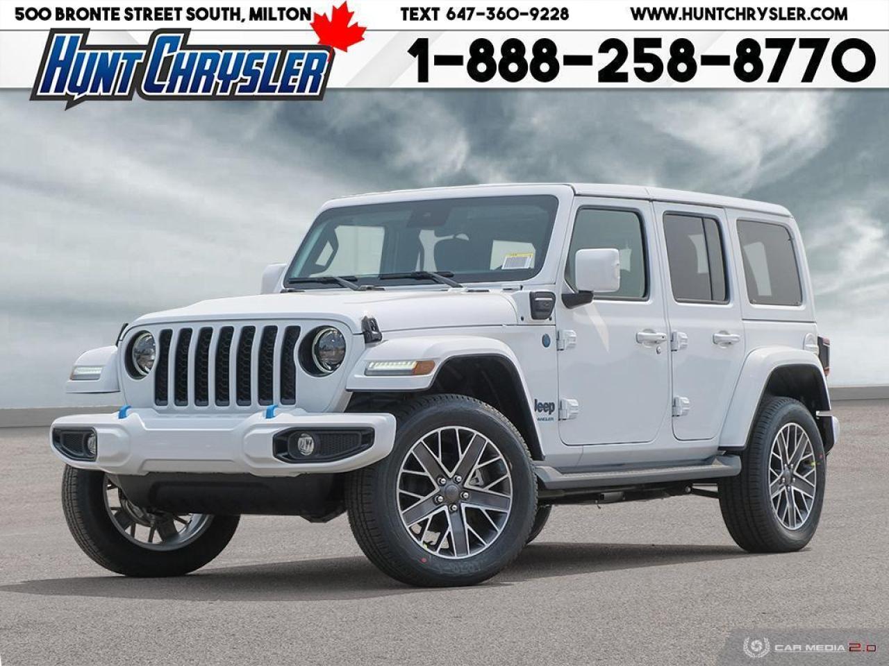 New 2023 Jeep Wrangler 4xe Sahara 4 Door 4x4 for sale in Milton, ON