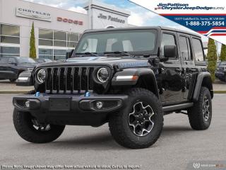 New 2023 Jeep Wrangler 4xe 4-Door Rubicon for sale in Surrey, BC