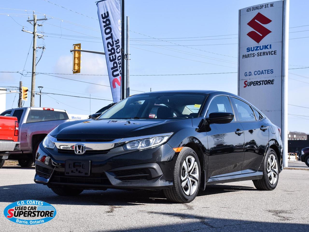 Used 2018 Honda Civic LX ~6-Speed ~Heated Seats ~Bluetooth ~Backup Cam for sale in Barrie, ON