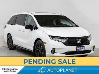 Used 2023 Honda Odyssey Touring, Black Edition, 8-Seater, Navi, Low KMS! for sale in Brampton, ON