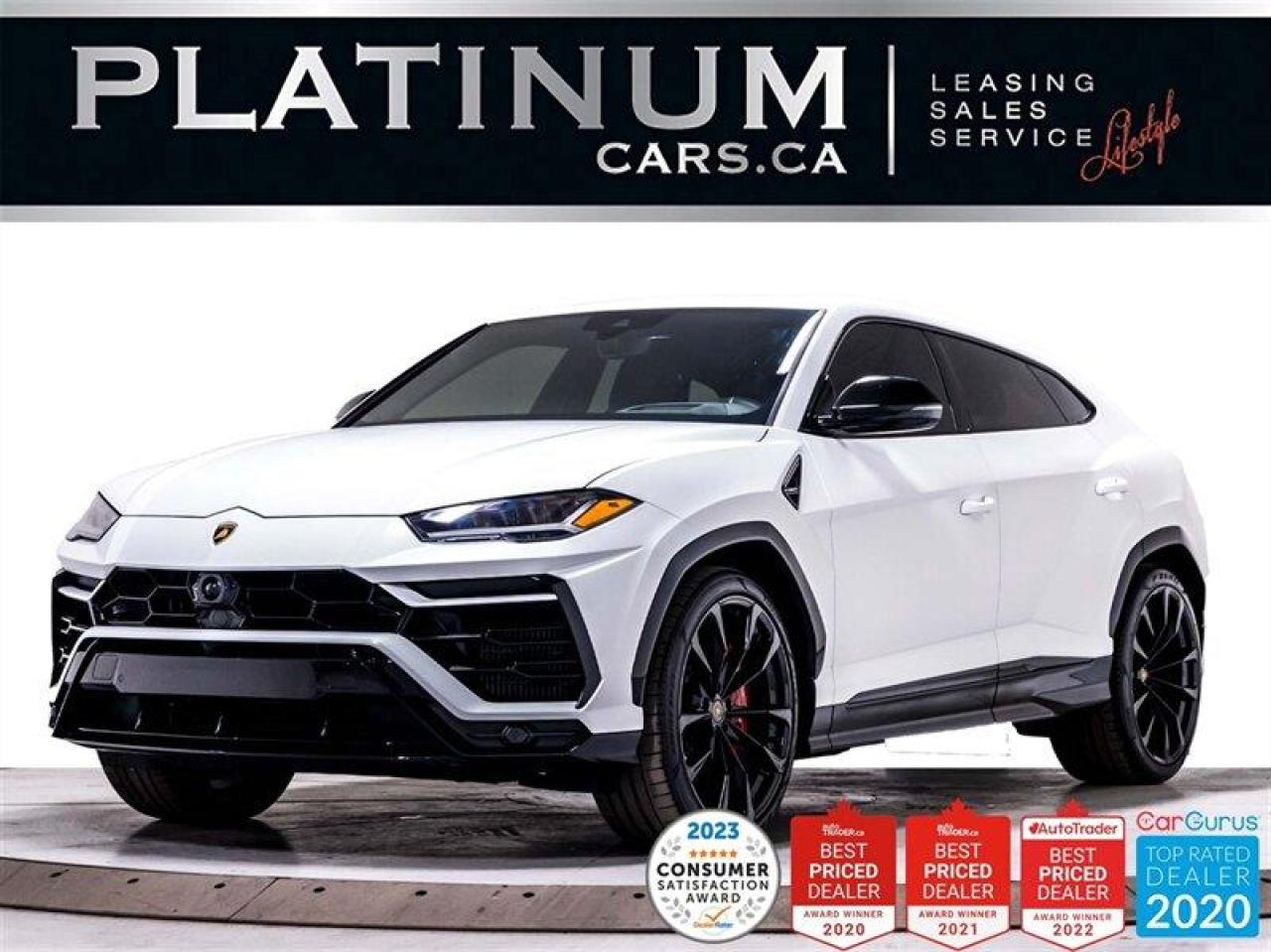 Used 2022 Lamborghini Urus 641HP, NAV, 360 CAM, HUD, B&O 3D SOUND, STYLE PKG for sale in Toronto, ON