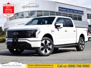 Used 2023 Ford F-150 Lightning Platinum  Extended Long Range Battery for sale in Abbotsford, BC