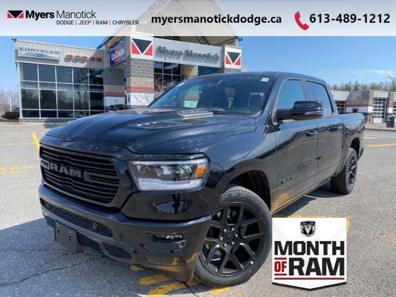 New 2023 RAM 1500 Sport  - Navigation -  Heated Seats - $245.82 /Wk for sale in Ottawa, ON