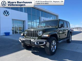 Used 2021 Jeep Wrangler Unlimited Sahara  - SARGE GREEN for sale in Nepean, ON