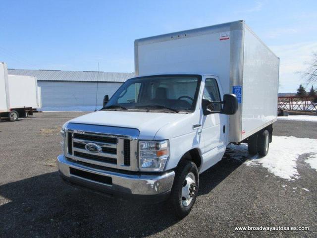 2019 Ford E450 1-TON CARGO-MOVING 2 PASSENGER 6.2L - V8.. FLEX-FUEL-PACKAGE.. AUX INPUT.. AIR CONDITIONING..
