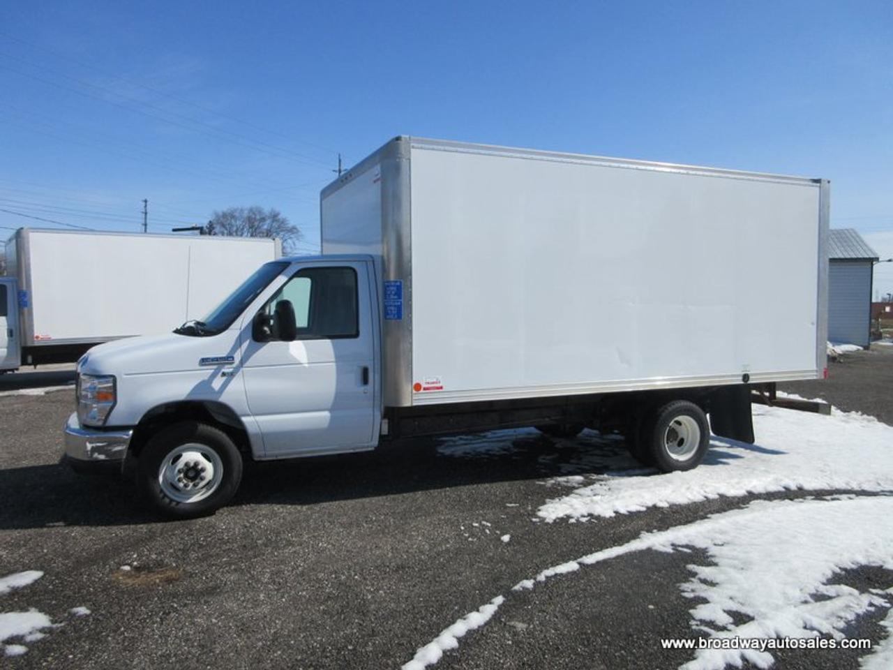 2019 Ford E450 1-TON CARGO-MOVING 2 PASSENGER 6.2L - V8.. FLEX-FUEL-PACKAGE.. AUX INPUT.. AIR CONDITIONING.. Photo2
