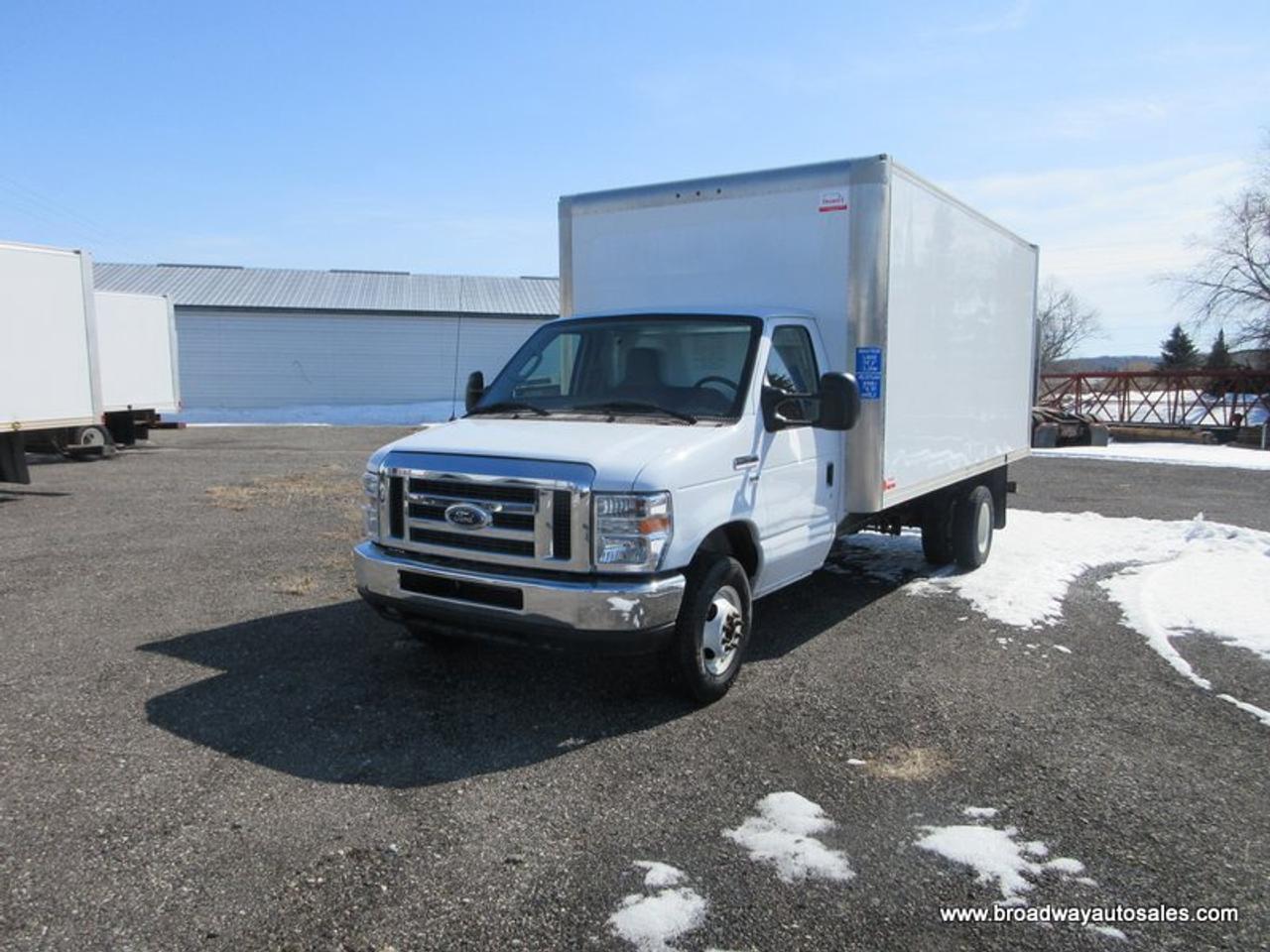 2019 Ford E450 1-TON CARGO-MOVING 2 PASSENGER 6.2L - V8.. FLEX-FUEL-PACKAGE.. AUX INPUT.. AIR CONDITIONING.. Photo1