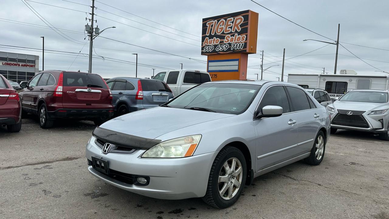 2005 Honda Accord EX V6*LEATHER*SUNROOF*RUNS WELL*CERTIFIED