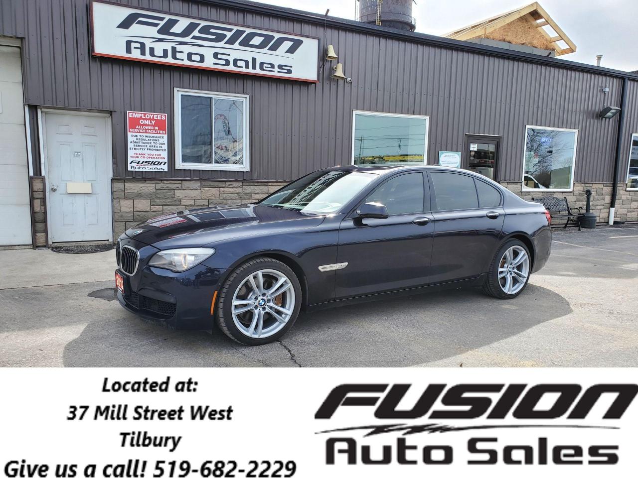 Used 2012 BMW 7 Series 750i xDrive-NIGHT VISION-NAV-M SPORT PKG for sale in Tilbury, ON