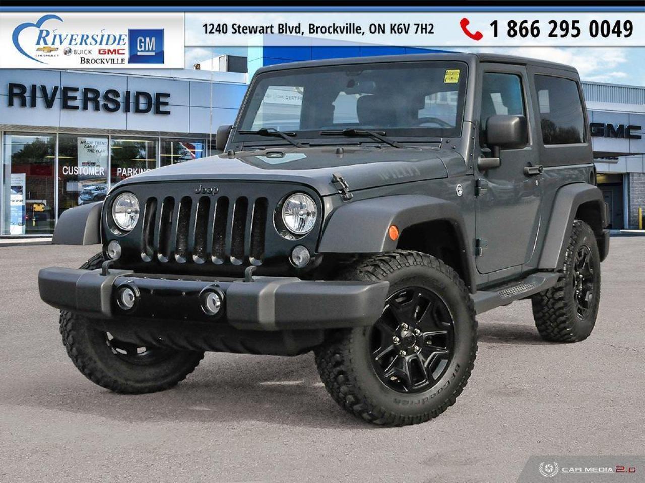 Used 2017 Jeep Wrangler SPORT for sale in Brockville, ON