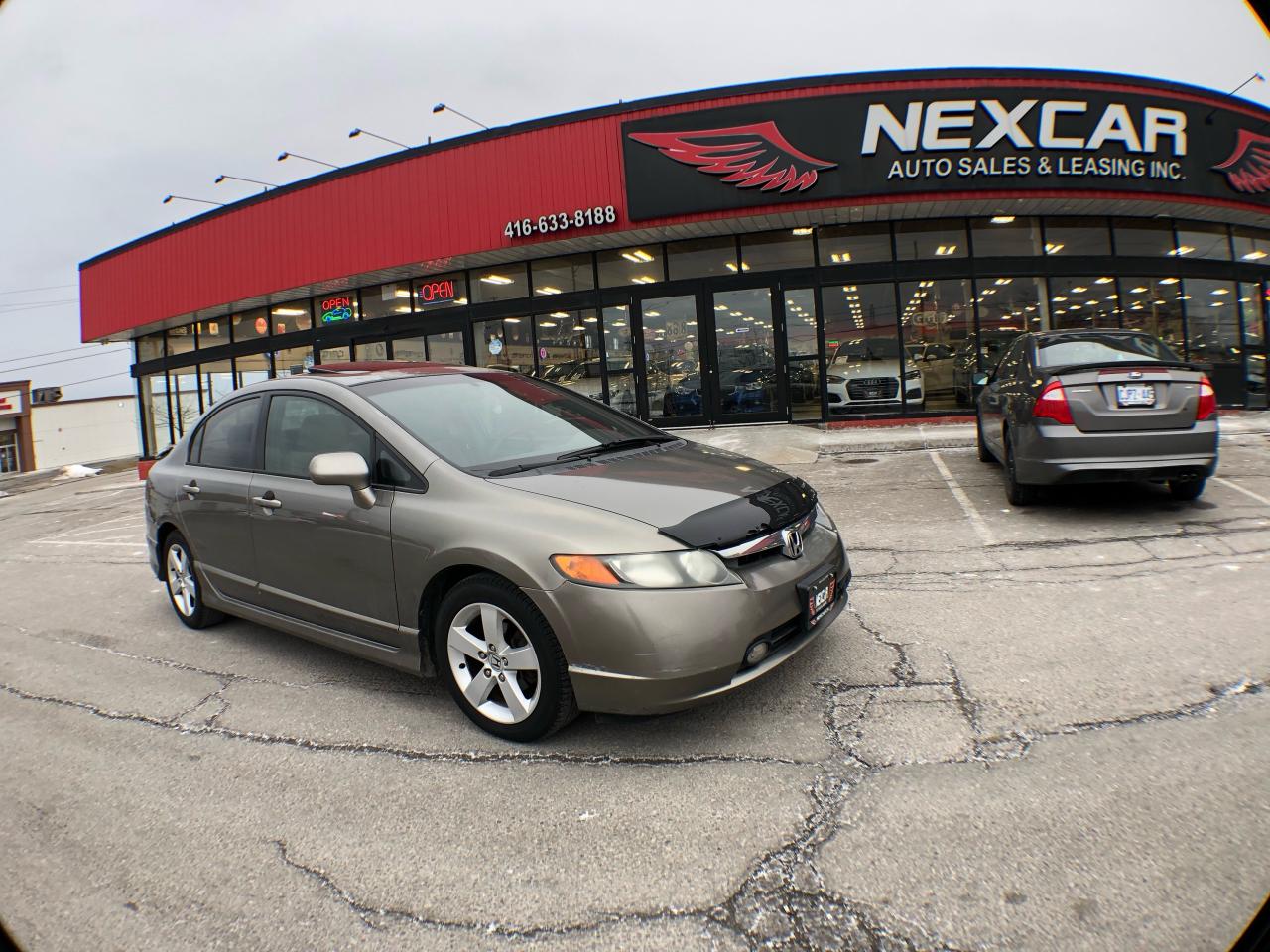 Used 2007 Honda Civic EX MANUAL A/C SUNROOF ALLOY WHEEL P/W P/M for sale in North York, ON