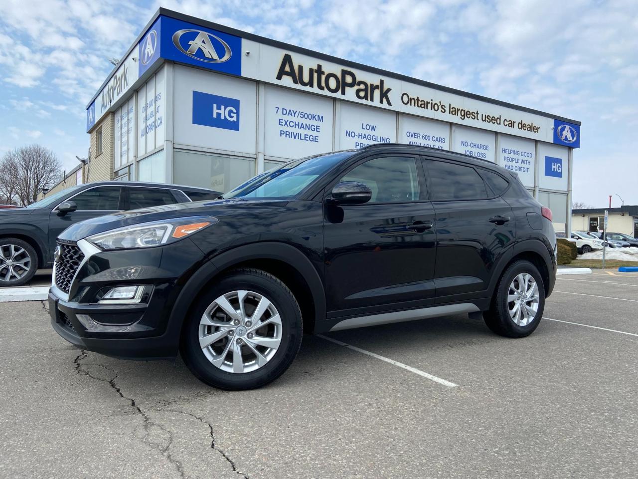 Used 2020 Hyundai Tucson Preferred w/Sun & Leather Package DUAL SUNROOF | LEATHER SEATS | HEATED SEATS | REAR CAMERA | for sale in Brampton, ON