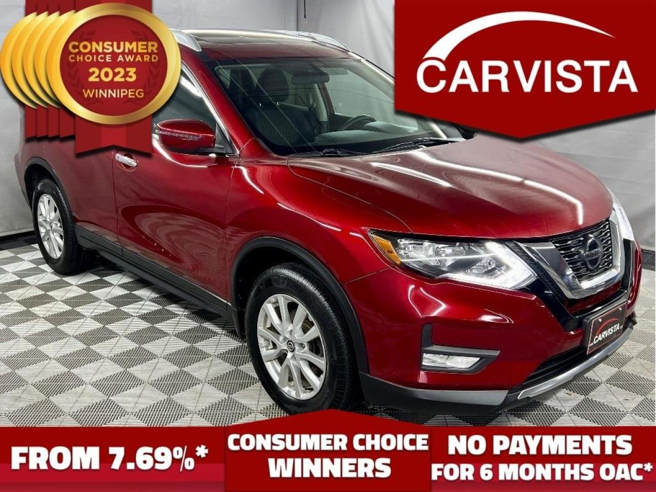 Used 2018 Nissan Rogue SV AWD -SUNROOF/REMOTE START/HEATED SEATS - for sale in Winnipeg, MB