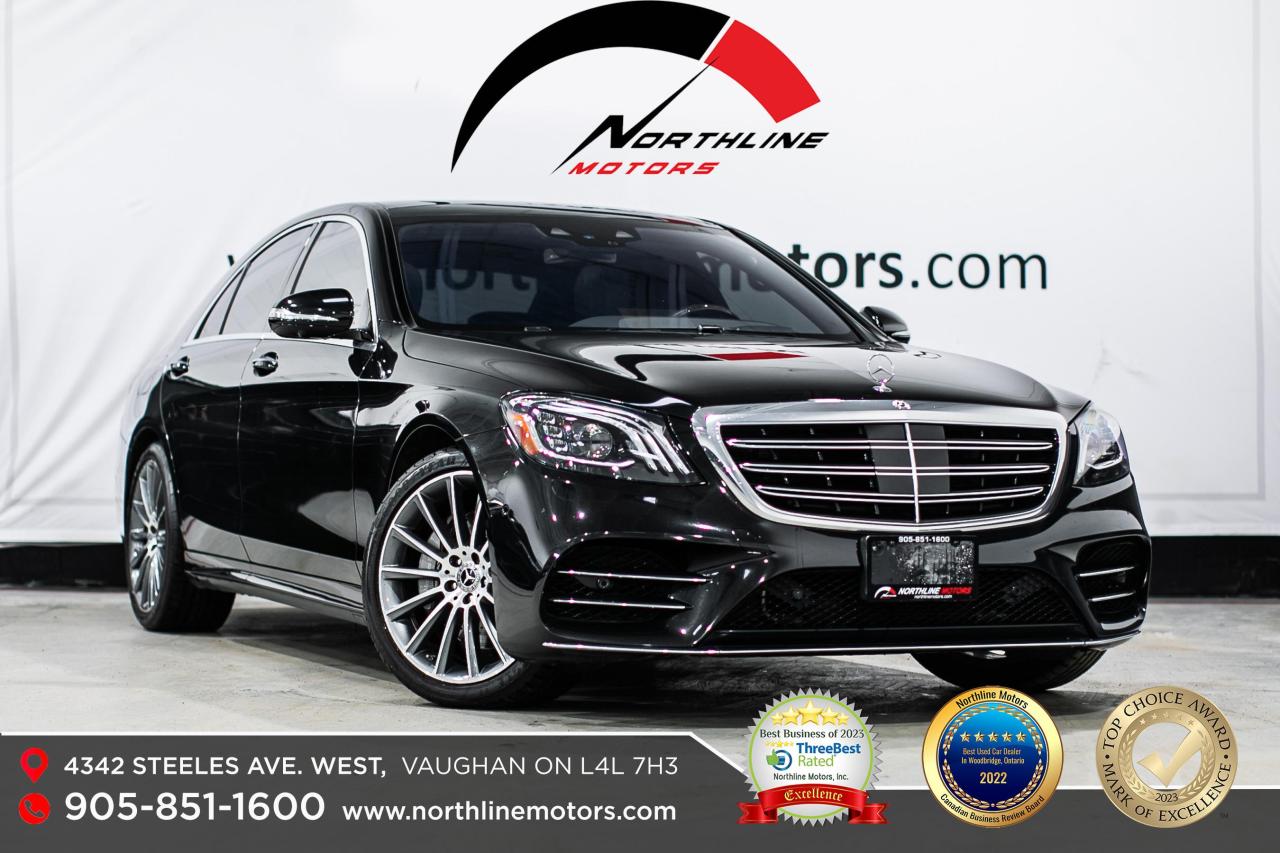 Used 2018 Mercedes-Benz S-Class S 560 SWB / PANO/ 360 CAM/ BURMESTER /HUD/ 463 HP for sale in Vaughan, ON