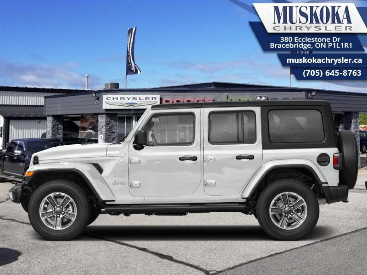 New 2023 Jeep Wrangler Sahara  - Heated Seats for sale in Bracebridge, ON