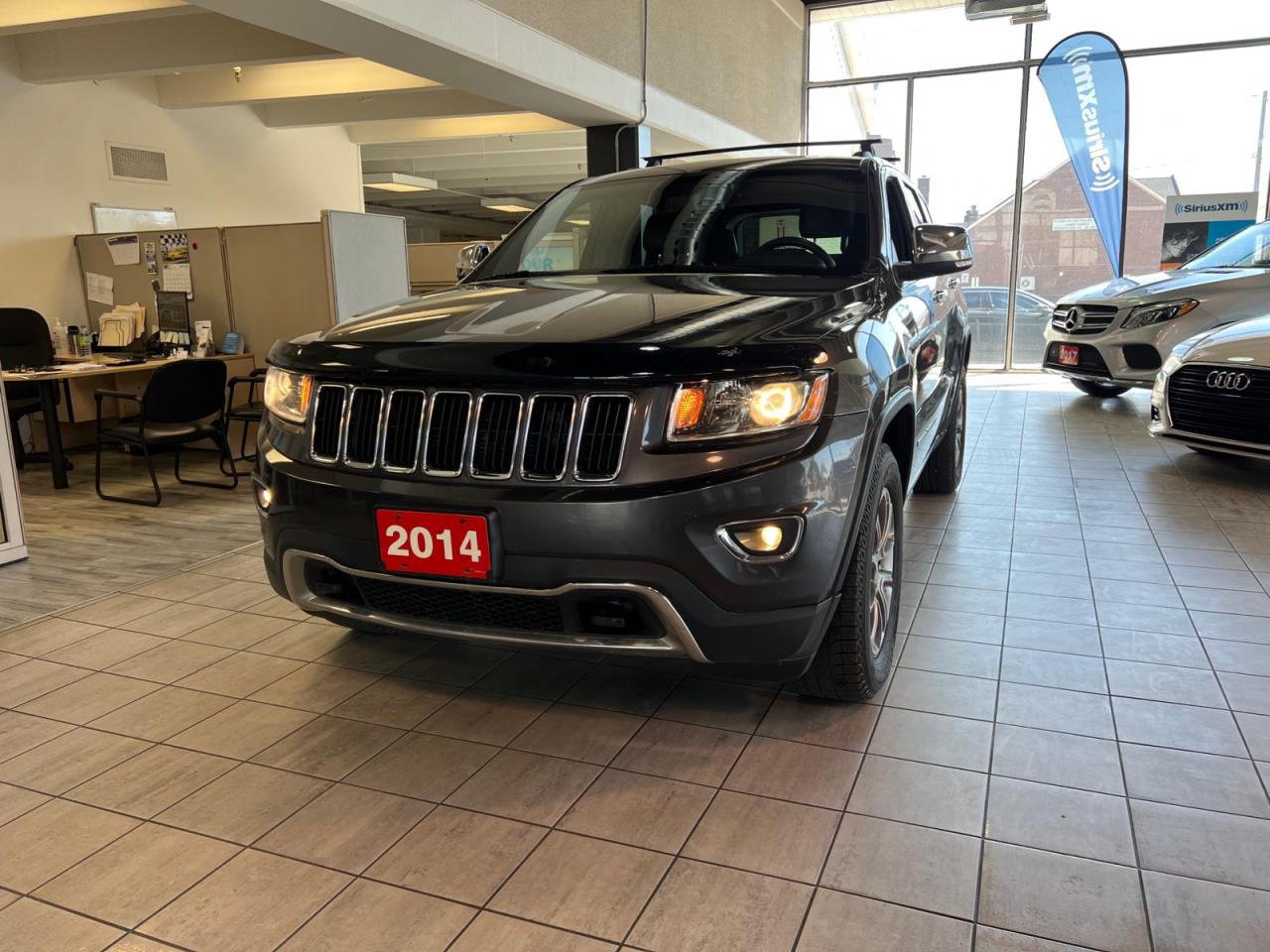 Used 2014 Jeep Grand Cherokee Limited - Leather - Power Sun Roof - Navigation - 4WD - Heated Steering Wheel for sale in North York, ON