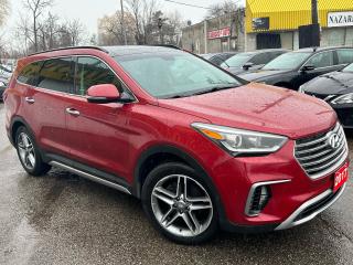Used 2017 Hyundai Santa Fe XL LIMITED/7PSS/AWD/NAVI/CAMERA/LEATHER/ROOF/ALLOYS for sale in Scarborough, ON