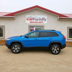 Used 2018 Jeep Cherokee Trailhawk 4X4 Sunroof Heated Seats for sale in Oakbank, MB