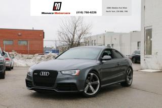 Used 2013 Audi RS 5 4.2L V8 - SPORTDIFF|SUNROOF|NAVI|CAMERA|BANG&OLUFS for sale in North York, ON